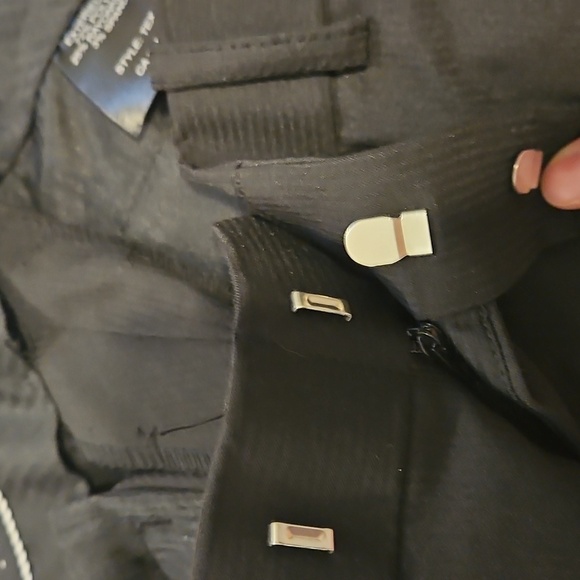 Simons Mens medium 2 Piece Slim Cut Tuxedo Suit  Pants & Jacket blazer Black - Picture 9 of 10